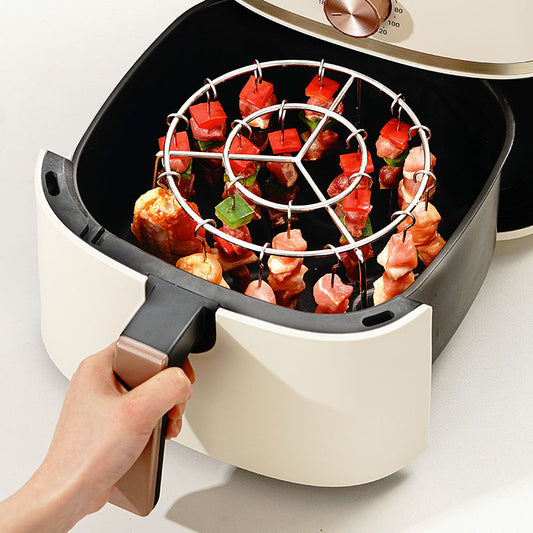Soporte Para Brochetas Para Freidora De Aire - ¡La Solución Perfecta Para Comidas Deliciosas!