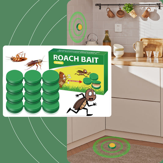 [🎁 OFERTA ESPECIAL] Combo de Iscas Biológicas para Baratas – Ação Rápida, Sem Odor, Não Tóxico, Seguro para Crianças e Animais de Estimação