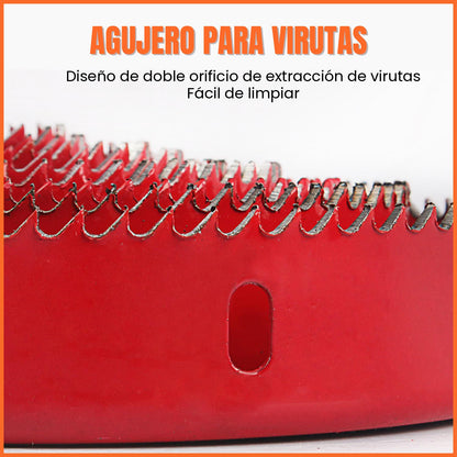 [16pcs] Juego De Sierras De Taladro Brocas De Madera Metal Herramienta De Taladro Cortador De Núcleo De Agujero Para PVC/Madera/Cartón De Yeso 19mm - 127mm