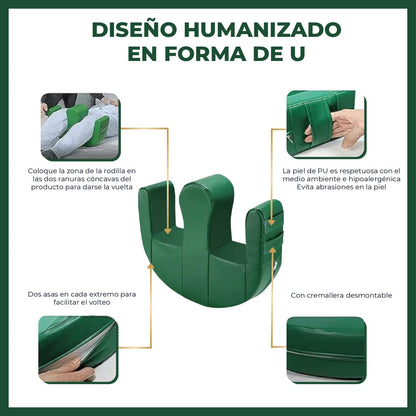 Almohadas giratorias para pacientes encamados, Dispositivo giratorio multifuncional, Cuidado de la cama, Ayuda a pacientes/ancianos a darse la vuelta