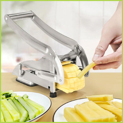 Cortador De Patatas Y Verduras De Acero Inoxidable