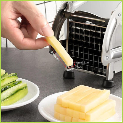 Cortador De Patatas Y Verduras De Acero Inoxidable