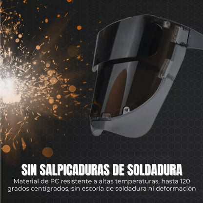 Nuevas Gafas de Soldadura Visera Completa Portátil Máscara de Soldadura Eléctrica Láser Escudo de Fuerte Luz Específico para Soldadores