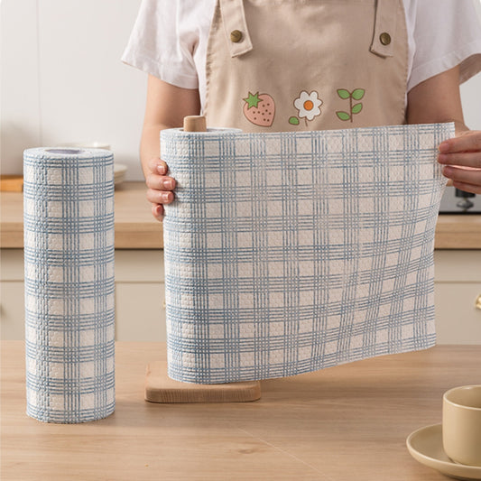 Paño De Cocina En Rollo, No Suelta Pelusa, No Absorbe Aceite, Paño Especial Para Cocina, Uso En Seco Y Húmedo, Paño Multiuso
