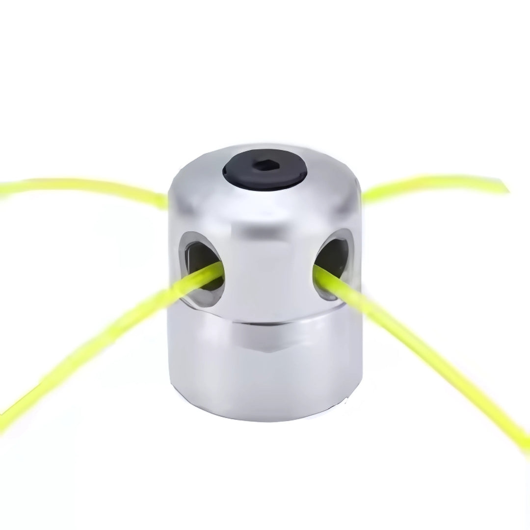 Cabezal de Corte de Césped de Aluminio Premium Compatible con Todo Tipo de Máquinas