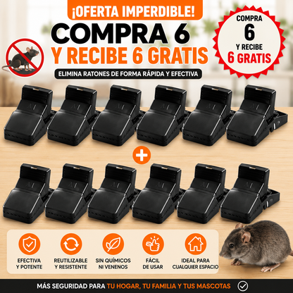 Bestseller™ – Trampa De Presión Para Ratas – Trampa Robusta Y De Alta Resistencia
