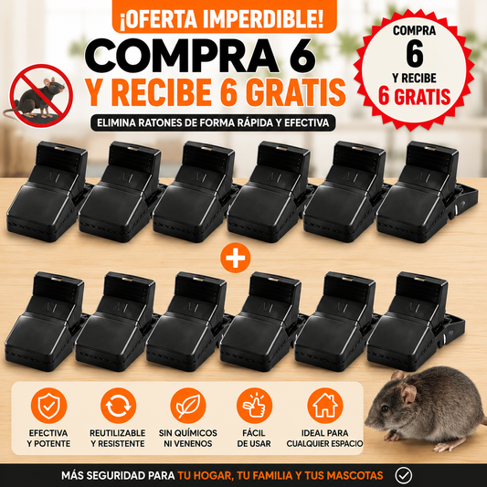 Bestseller™ – Trampa De Presión Para Ratas – Trampa Robusta Y De Alta Resistencia