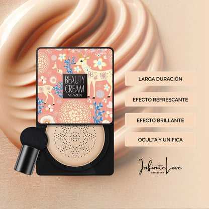 Beauty Cream® Crema iluminadora CC sin sustancias químicas con hidratante y corrector