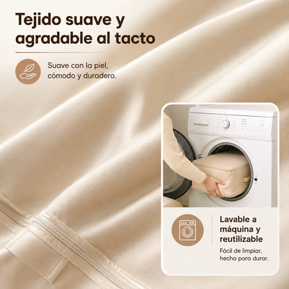 Bolsas Organizadoras de Compresión Automática para Edredones, Ropa, Mantas, Impermeables y a Prueba de Humedad (54x42x30cm)
