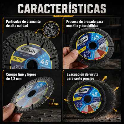 Discos de Corte Diamantados para Reparaciones y Bricolaje