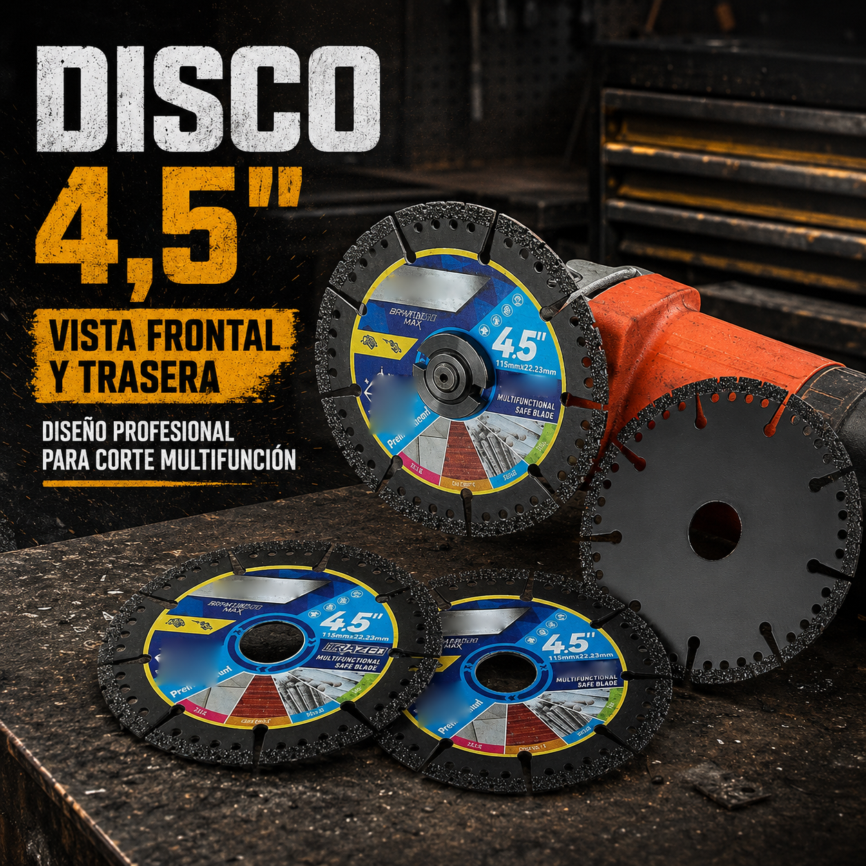 Discos de Corte Diamantados para Reparaciones y Bricolaje