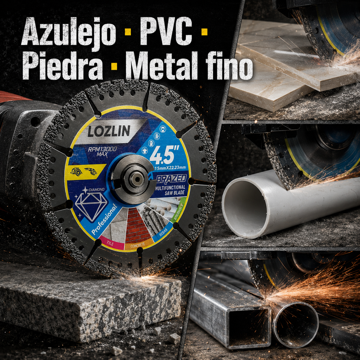 Discos de Corte Diamantados para Reparaciones y Bricolaje