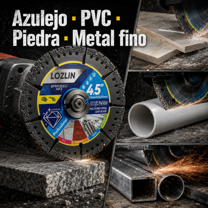 Discos de Corte Diamantados para Reparaciones y Bricolaje