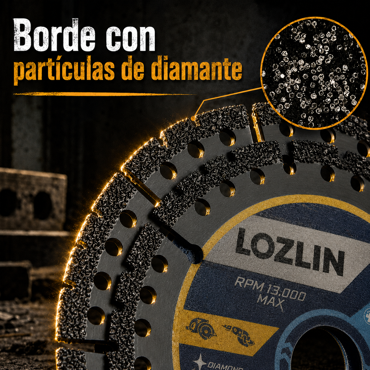 Discos de Corte Diamantados para Reparaciones y Bricolaje