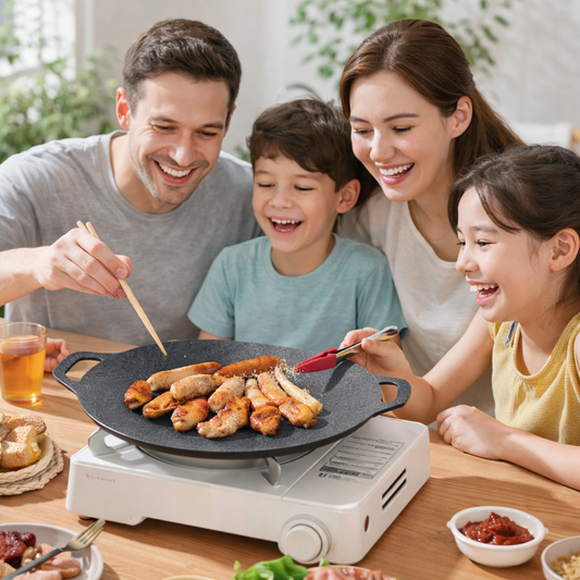 Sartén antiadherente de 6 capas EasyCook™ — Reduce el aceite y cocina de forma más saludable para tu familia