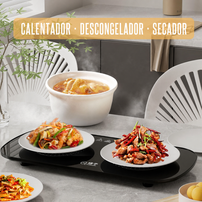 CALENTADOR DE ALIMENTOS, DESCONGELADOR Y SECADOR