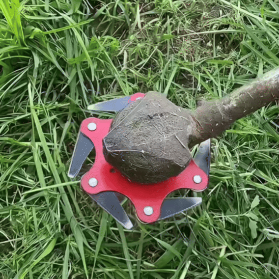 Cabezal de 6 cuchillas de acero al manganeso – afilado y resistente (Accesorios incluidos)