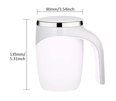 Taza De Café De Acero Inoxidable 304, Taza De Agitación Automática, Taza De Leche Con Rotación Magnética, Taza Con Marca