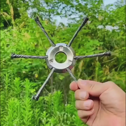 Cabezal de acero al carbono para desbrozadora – potente, resistente y universal