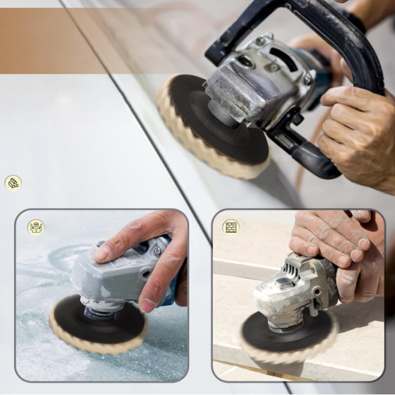Disco Multifuncional para Pulir y Esmerilar – Pule y restaura superficies de hierro, acero, acero inoxidable, madera y vidrio