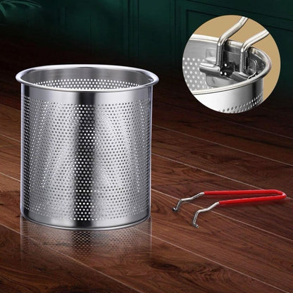 [🎁 OFERTA ESPECIAL] Sartén Multifuncional De Acero Inoxidable 304, Sartén Con Filtro Para Ahorrar Aceite